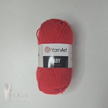 YarnArt Baby 156 piros