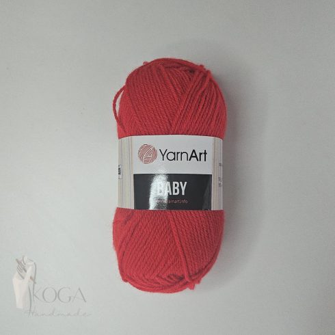 YarnArt Baby 156 piros