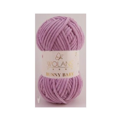 Wolans Yarns Bunny Baby 59 pasztell lila