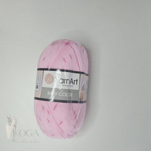 YarnArt Baby Colors 266 rózsaszín cirmos
