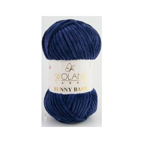 Wolans Yarns Bunny Baby 17 sötétkék