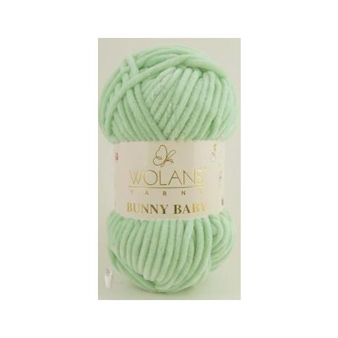 Wolans Yarns Bunny Baby 57 mentazöld