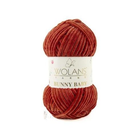 Wolans Yarns Bunny Baby 27 téglavörös