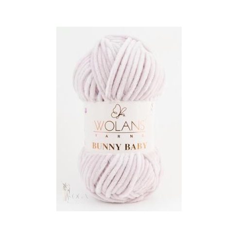 Wolans Yarns Bunny Baby 24 lilás szürke