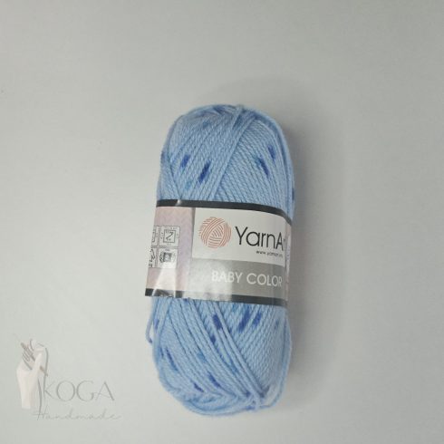 YarnArt Baby 265 kék cirmos