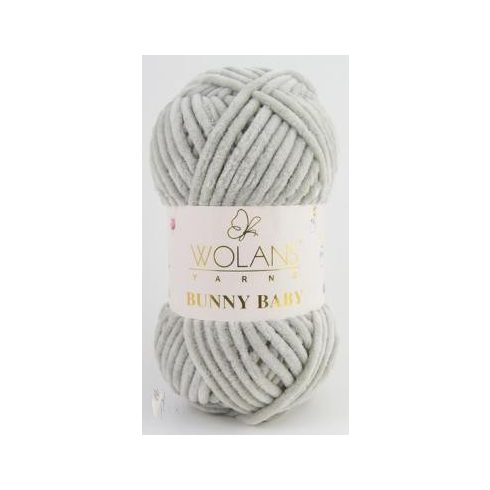 Wolans Yarns Bunny Baby 33 halványszürke