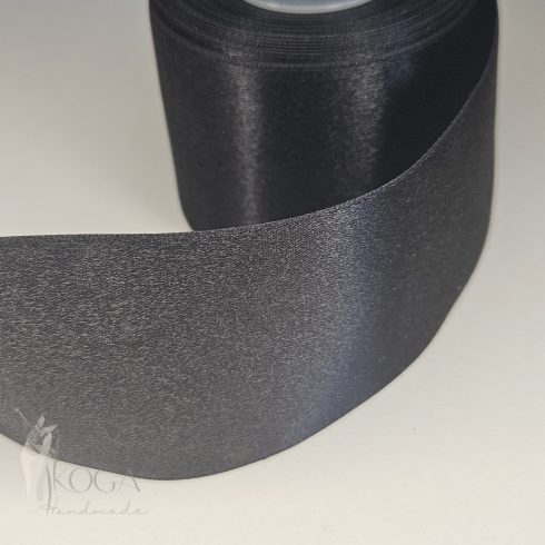 50 mm széles, fekete szalag
