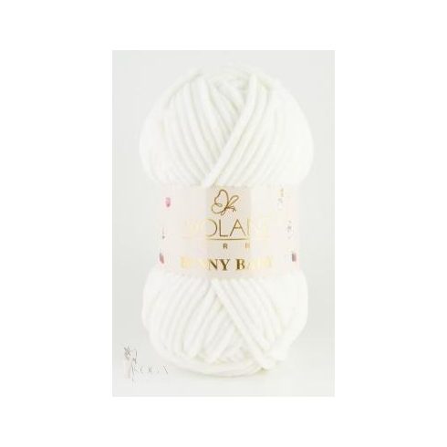 Wolans Yarns Bunny Baby 71 törtfehér