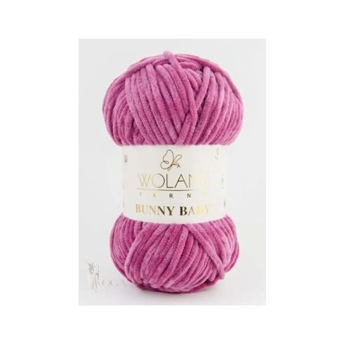 Wolans Yarns Bunny Baby 22 ciklámen