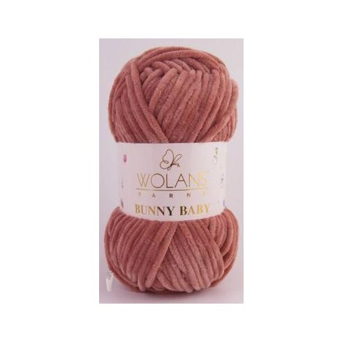 Wolans Yarns Bunny Baby 54 mályvás barna