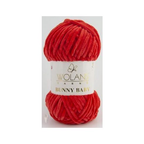 Wolans Yarns Bunny Baby 08 piros