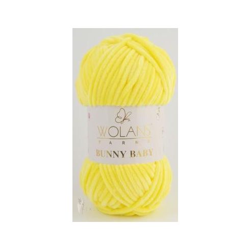 Wolans Yarns Bunny Baby 14 sárga