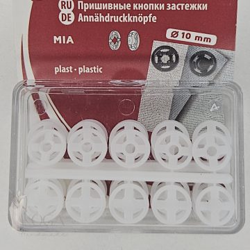 Patent  10 mm fehér 