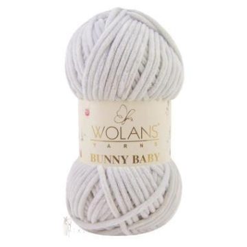 Wolans Yarns Bunny Baby 36 világos szürke