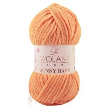Wolans Yarns Bunny Baby 39 pasztell narancs