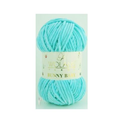 Wolans Yarns Bunny Baby 13 élénk türkiz