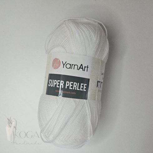 YarnArt Super perlee 150 fehér 