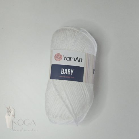 YarnArt Baby 501 fehér 