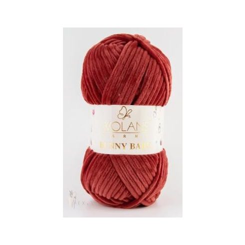 Wolans Yarns Bunny Baby 73 mályvás vörös