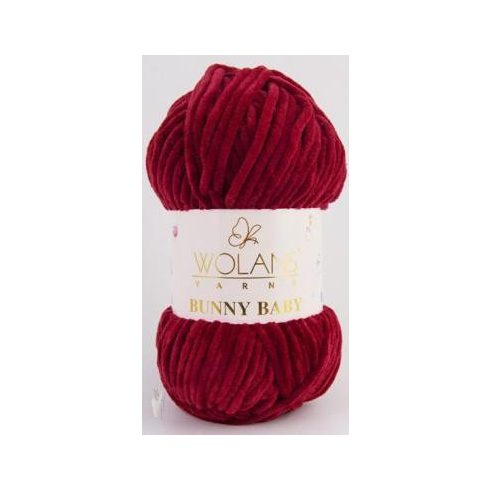 Wolans Yarns Bunny Baby 20 bordó