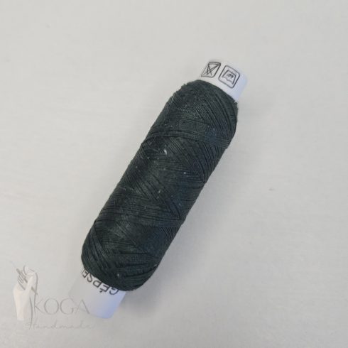 Pamut varrócérna sötétzöld